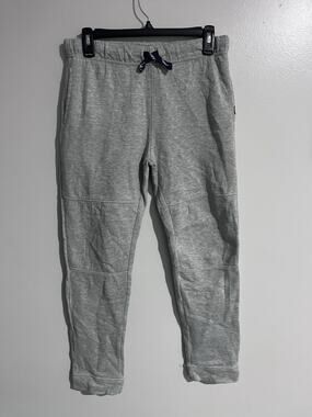 Lee Sweatpants Boys Large 14/16 Gray Pockets Zip Logo Athleisure Lounge